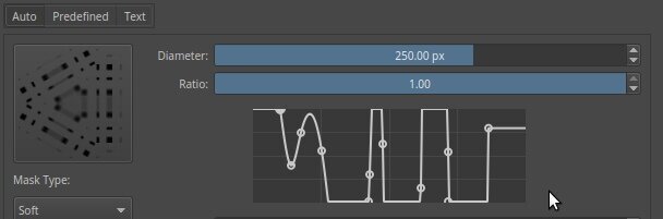 Brush tip setting in Krita