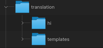 Screenshot of folder structure