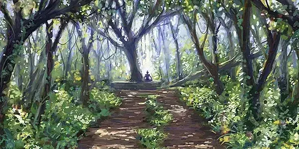 One With Nature - Time-lapse Painting in Krita-thumb