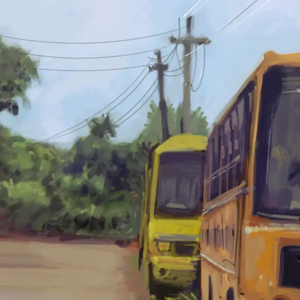 details of the painting